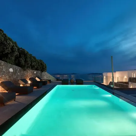 Villa Gorgeous Mykonos | 4 Bedrooms | Atalanta | Private Pool & Panoramic Sea Views | Bbq | Faros *