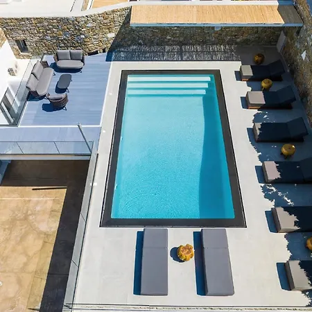 Villa Gorgeous Mykonos | 4 Bedrooms | Atalanta | Private Pool & Panoramic Sea Views | Bbq | Faros